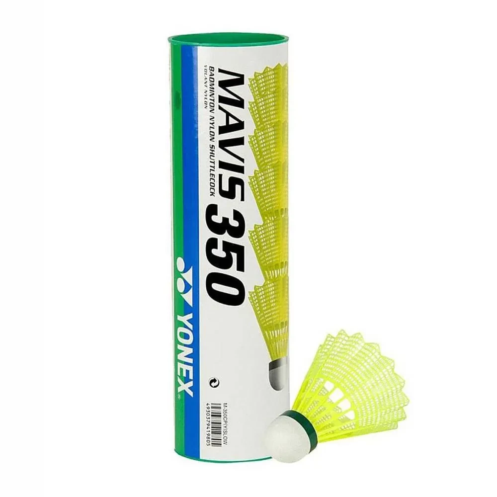 YONEX Mavis 350 Badminton Shuttlecock ( Pack of 6 shuttles )